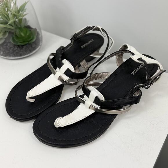 Cute Express‎ Sandals Size 7 - Picture 1 of 6